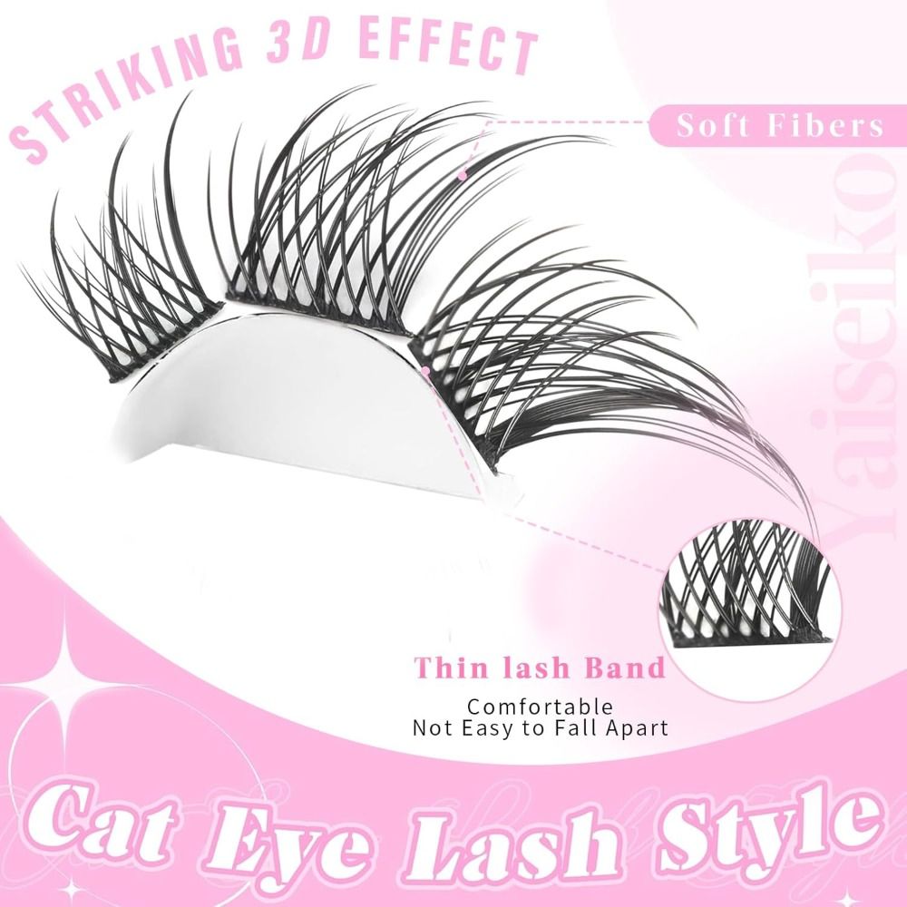 New 3D Cat Eye Self Adhesive L - Eyelash Extension Cat Eye 리뷰 및 가격